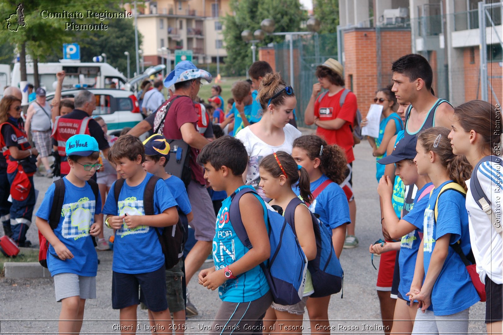 Chieri 1 Luglio 2015 - Una Grande Caccia al Tesoro - Croce Rossa Italiana- Comitato Regionale del Piemonte