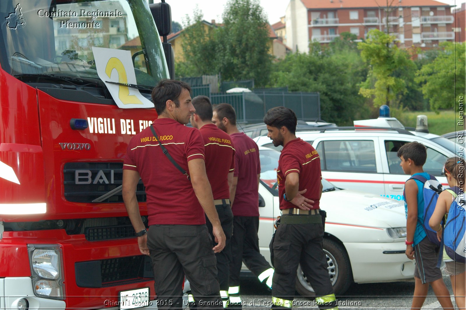 Chieri 1 Luglio 2015 - Una Grande Caccia al Tesoro - Croce Rossa Italiana- Comitato Regionale del Piemonte