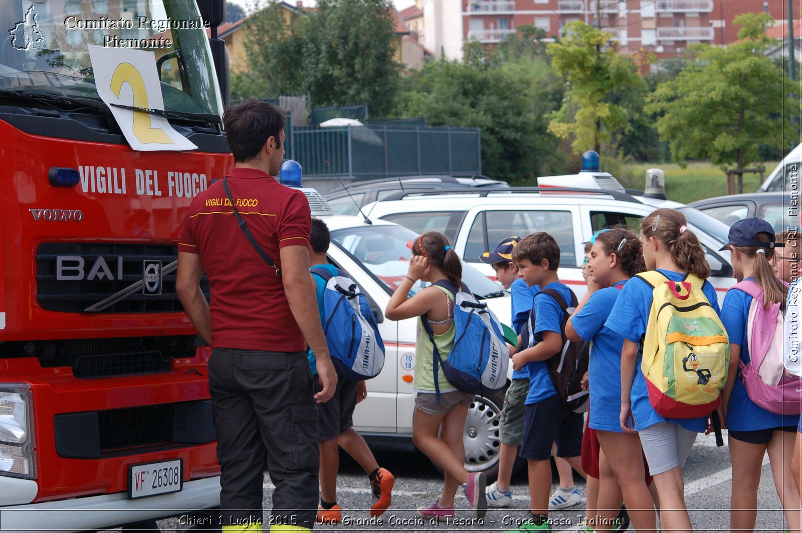 Chieri 1 Luglio 2015 - Una Grande Caccia al Tesoro - Croce Rossa Italiana- Comitato Regionale del Piemonte