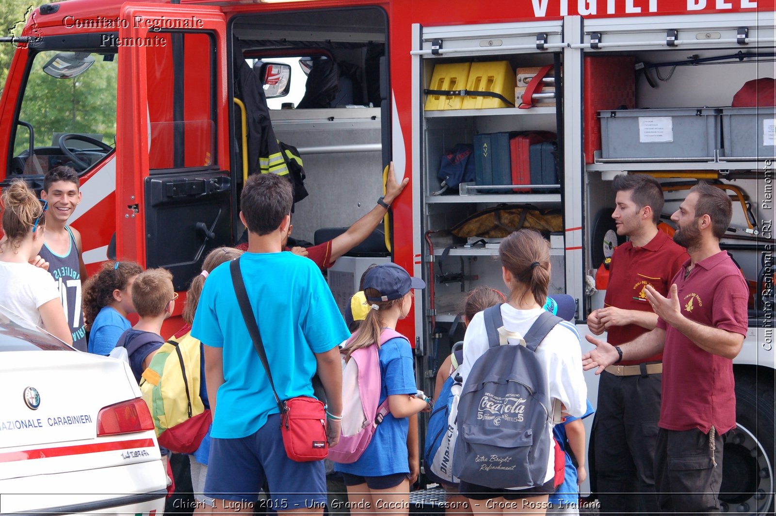 Chieri 1 Luglio 2015 - Una Grande Caccia al Tesoro - Croce Rossa Italiana- Comitato Regionale del Piemonte