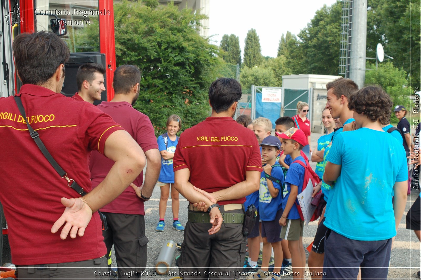 Chieri 1 Luglio 2015 - Una Grande Caccia al Tesoro - Croce Rossa Italiana- Comitato Regionale del Piemonte