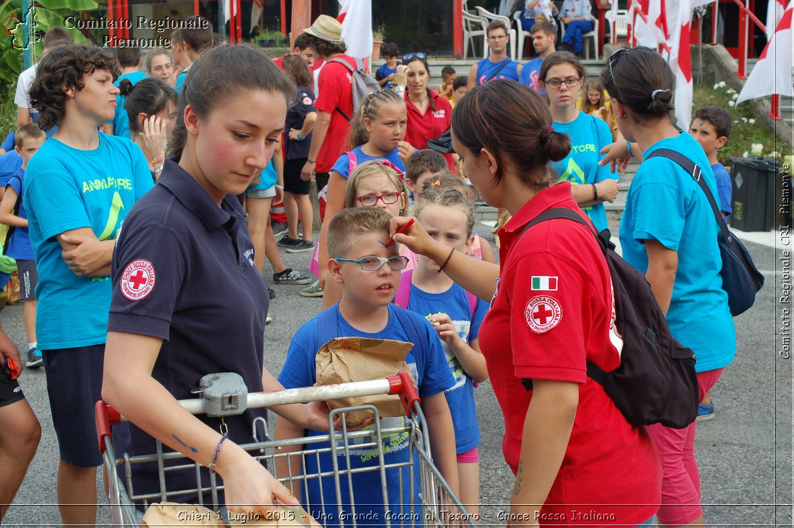 Chieri 1 Luglio 2015 - Una Grande Caccia al Tesoro - Croce Rossa Italiana- Comitato Regionale del Piemonte