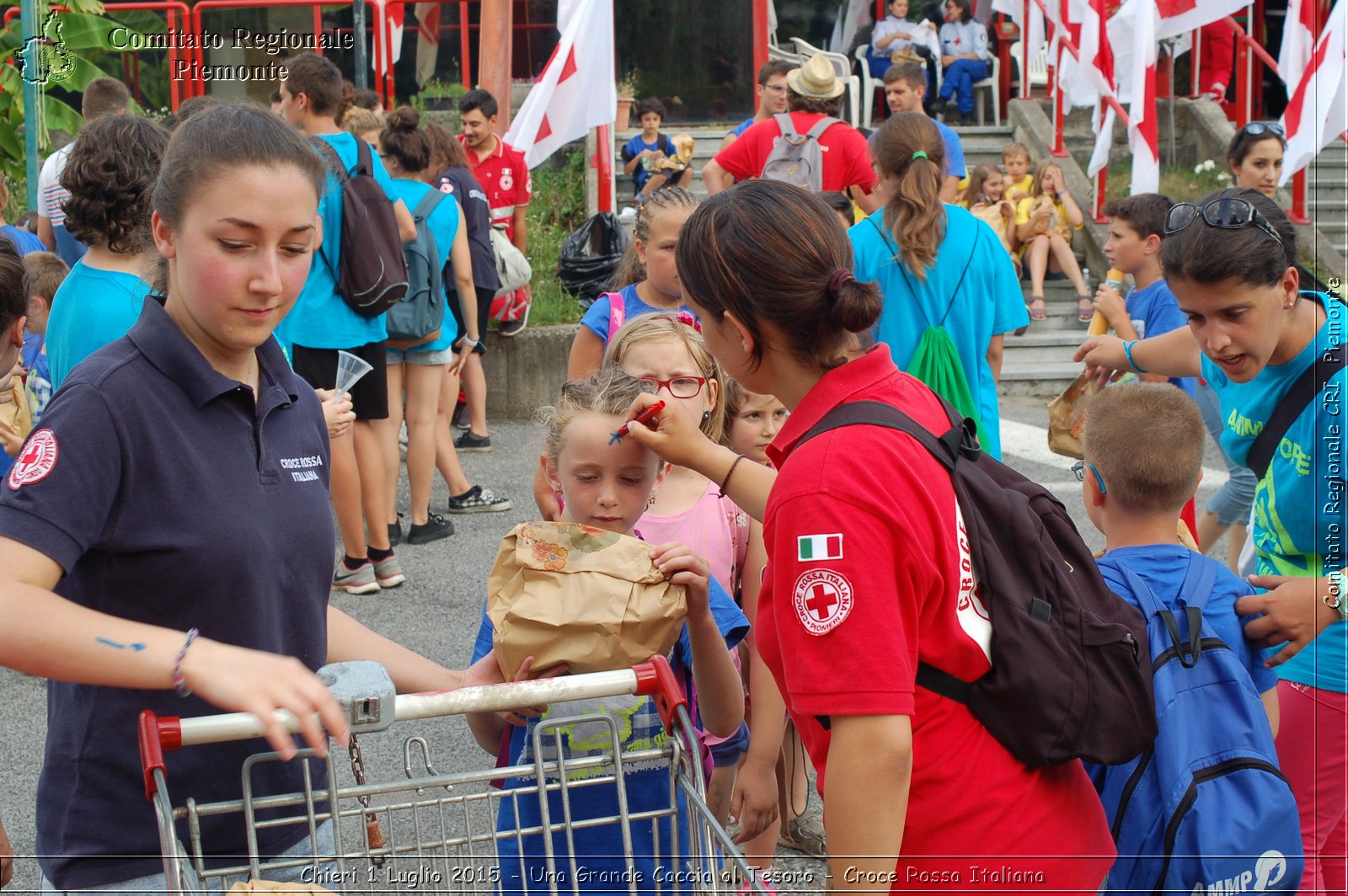 Chieri 1 Luglio 2015 - Una Grande Caccia al Tesoro - Croce Rossa Italiana- Comitato Regionale del Piemonte