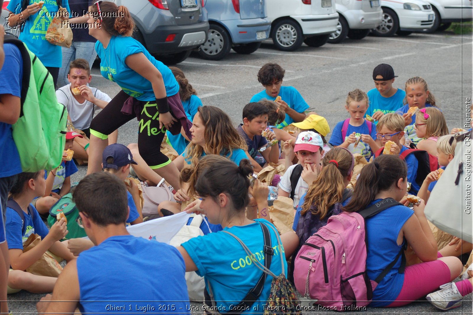 Chieri 1 Luglio 2015 - Una Grande Caccia al Tesoro - Croce Rossa Italiana- Comitato Regionale del Piemonte