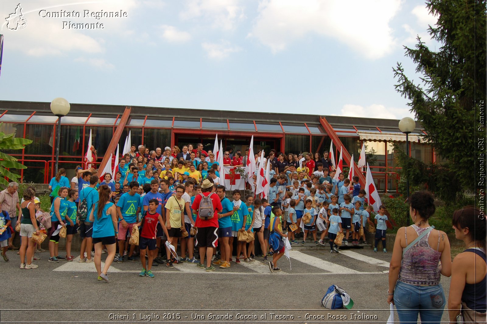 Chieri 1 Luglio 2015 - Una Grande Caccia al Tesoro - Croce Rossa Italiana- Comitato Regionale del Piemonte