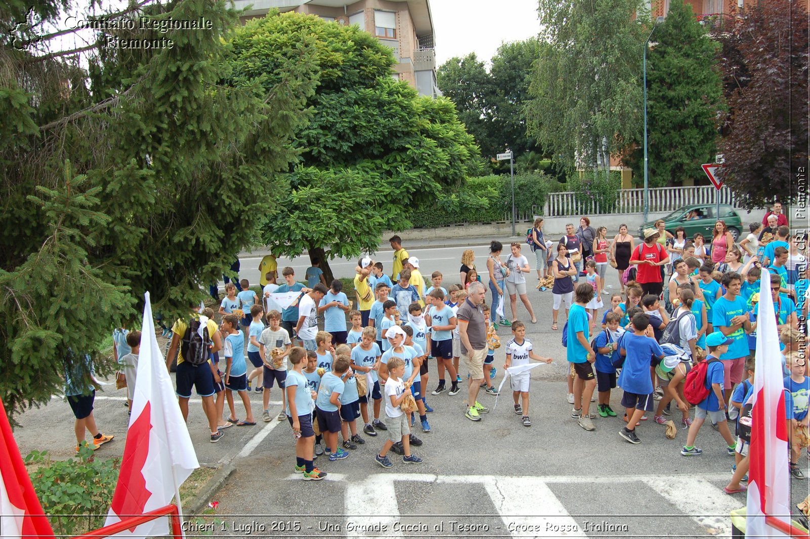 Chieri 1 Luglio 2015 - Una Grande Caccia al Tesoro - Croce Rossa Italiana- Comitato Regionale del Piemonte