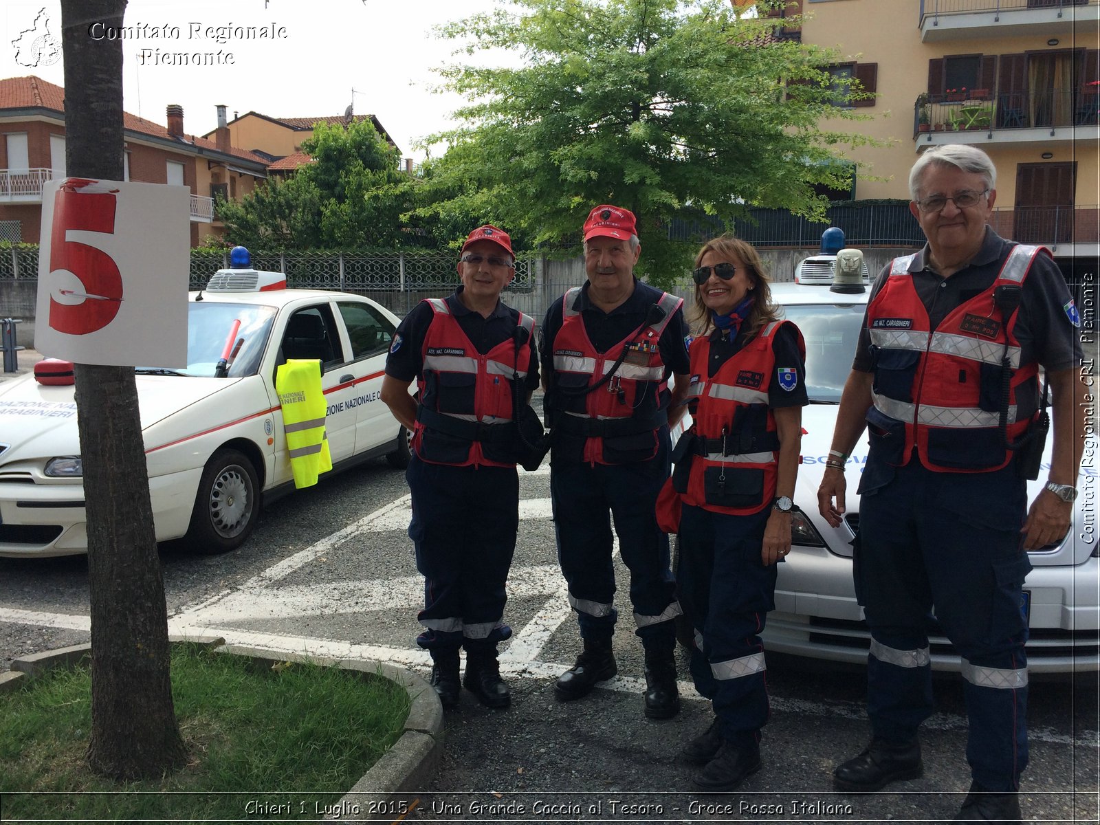 Chieri 1 Luglio 2015 - Una Grande Caccia al Tesoro - Croce Rossa Italiana- Comitato Regionale del Piemonte