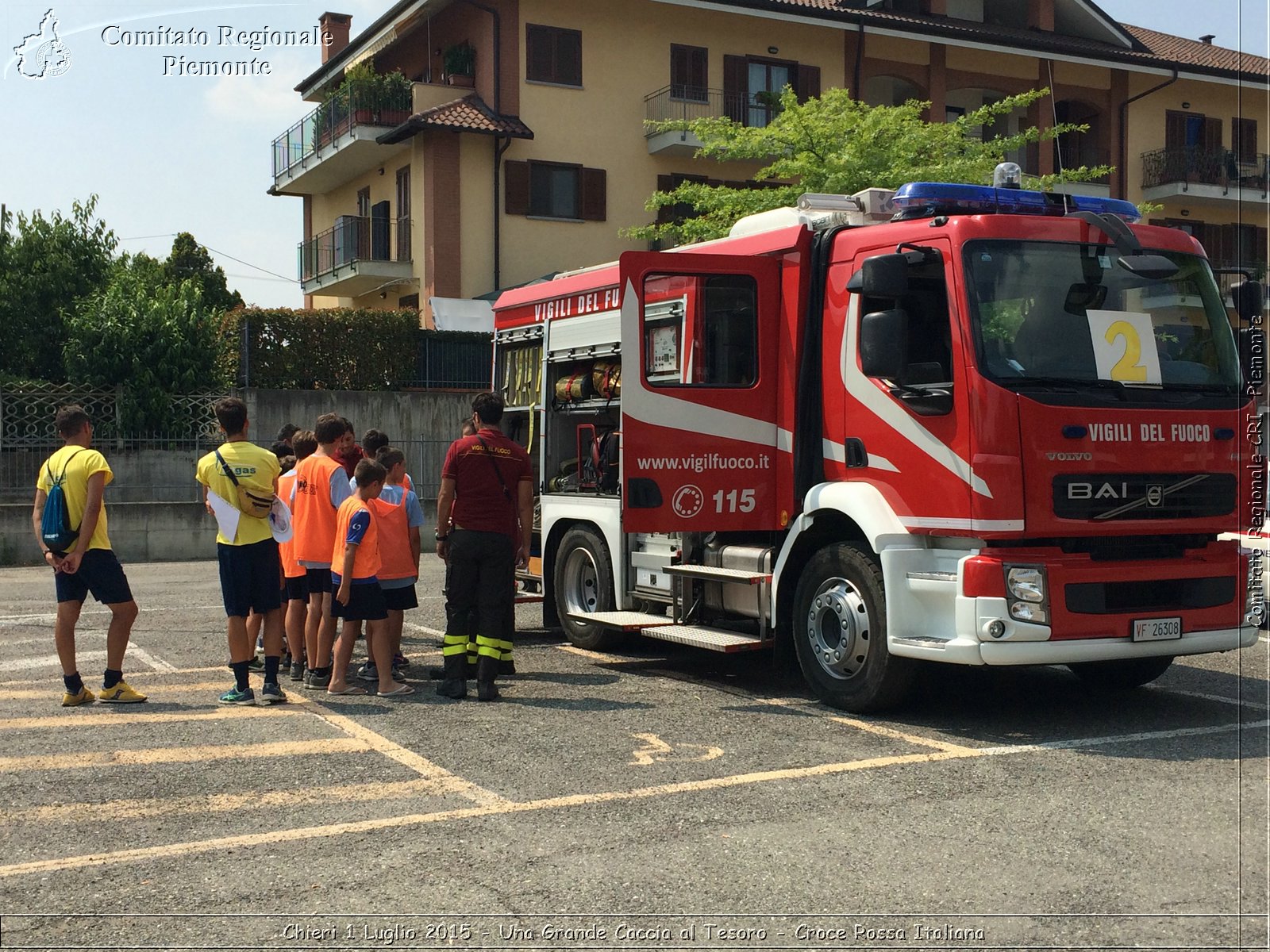 Chieri 1 Luglio 2015 - Una Grande Caccia al Tesoro - Croce Rossa Italiana- Comitato Regionale del Piemonte