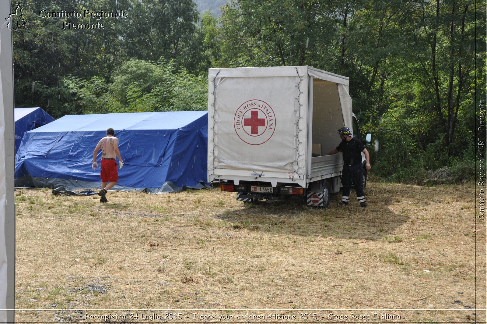 Roccapietra 24 Luglio 2015 - I care your children edizione 2015 - Croce Rossa Italiana- Comitato Regionale del Piemonte