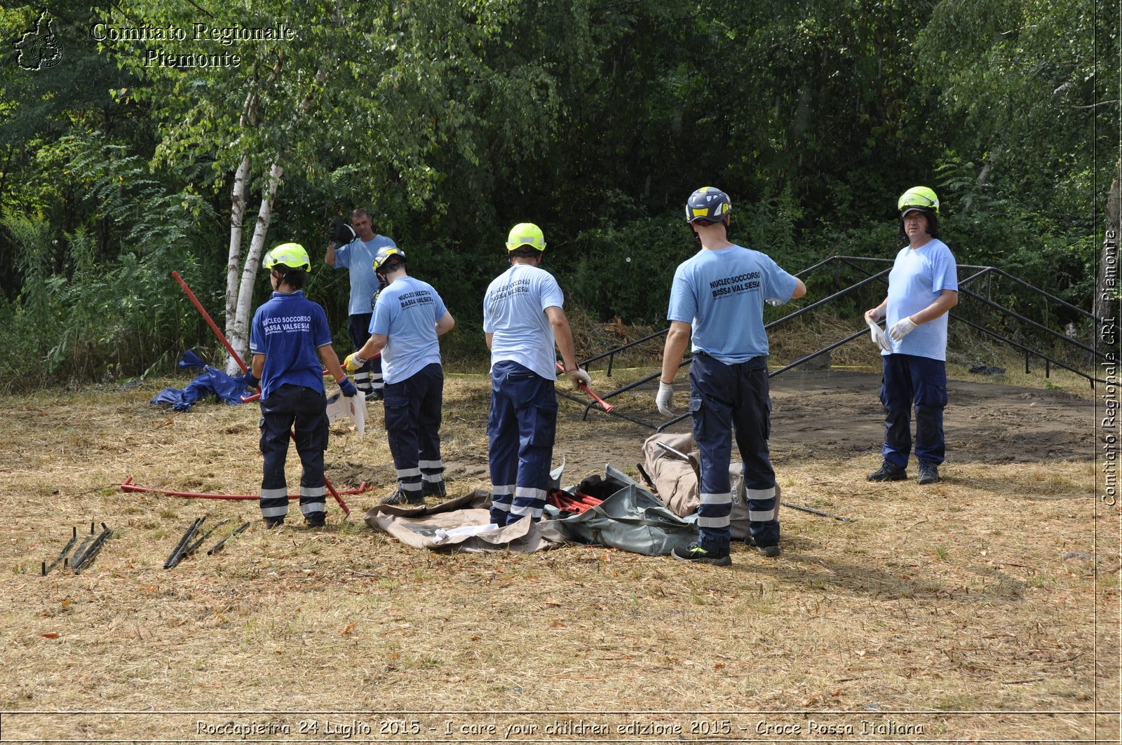 Roccapietra 24 Luglio 2015 - I care your children edizione 2015 - Croce Rossa Italiana- Comitato Regionale del Piemonte