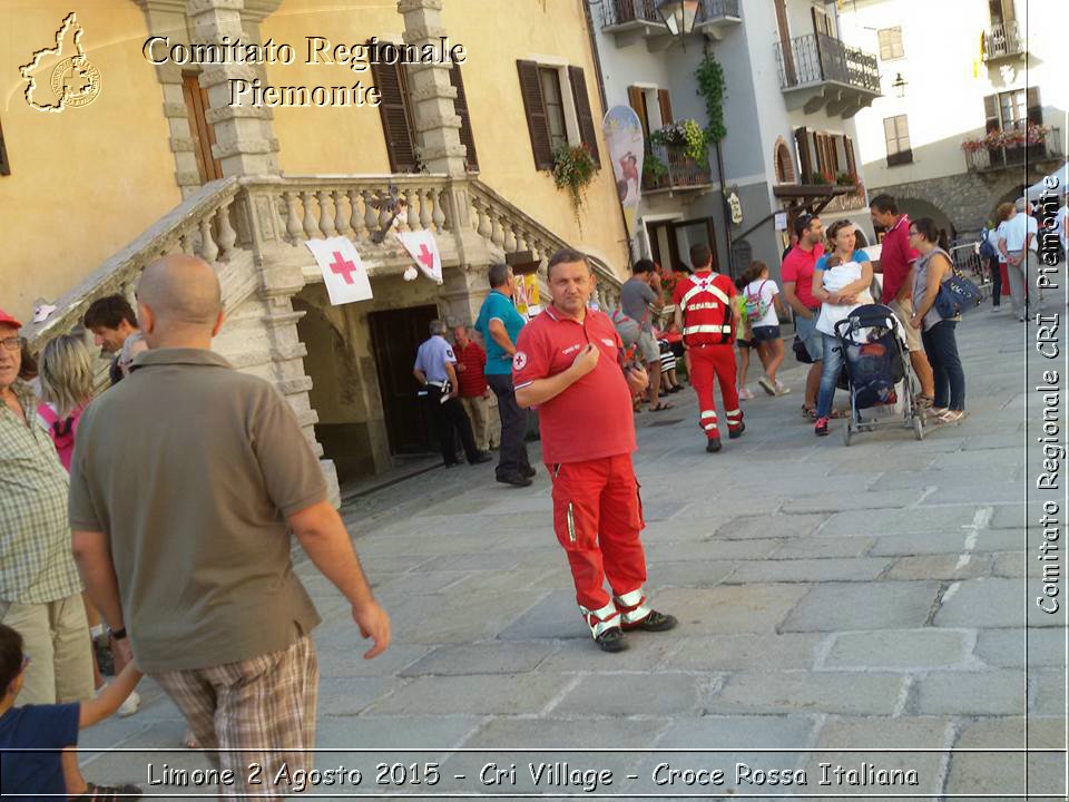 Limone 2 Agosto 2015 - Cri Village - Croce Rossa Italiana- Comitato Regionale del Piemonte