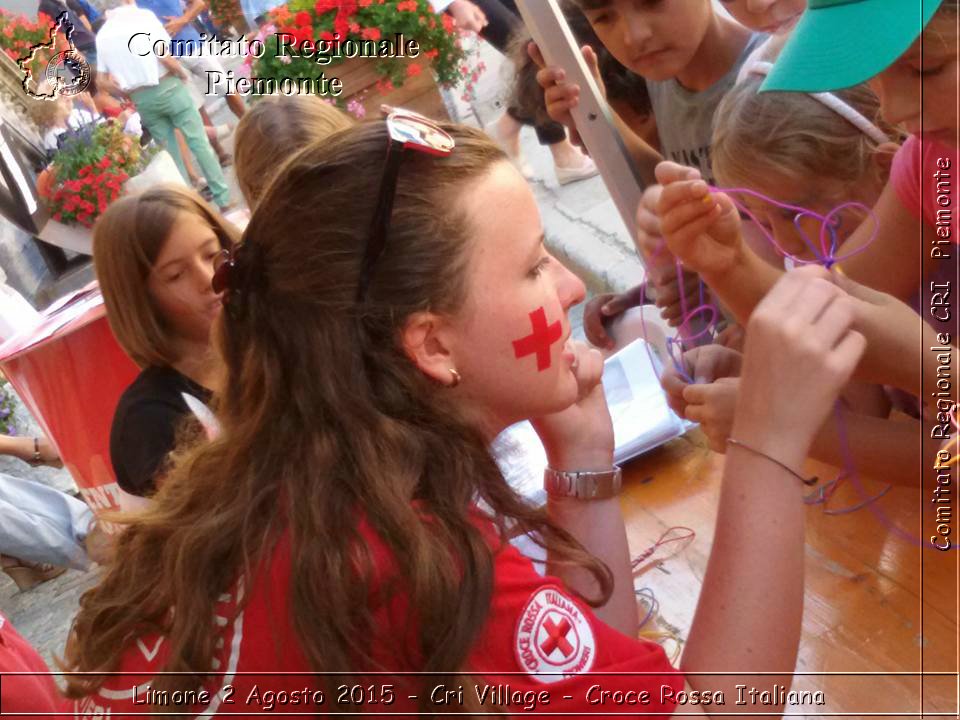 Limone 2 Agosto 2015 - Cri Village - Croce Rossa Italiana- Comitato Regionale del Piemonte