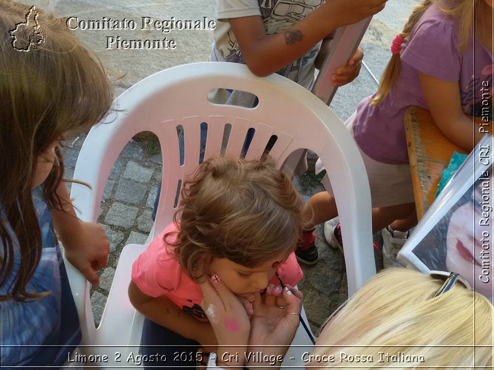 Limone 2 Agosto 2015 - Cri Village - Croce Rossa Italiana- Comitato Regionale del Piemonte