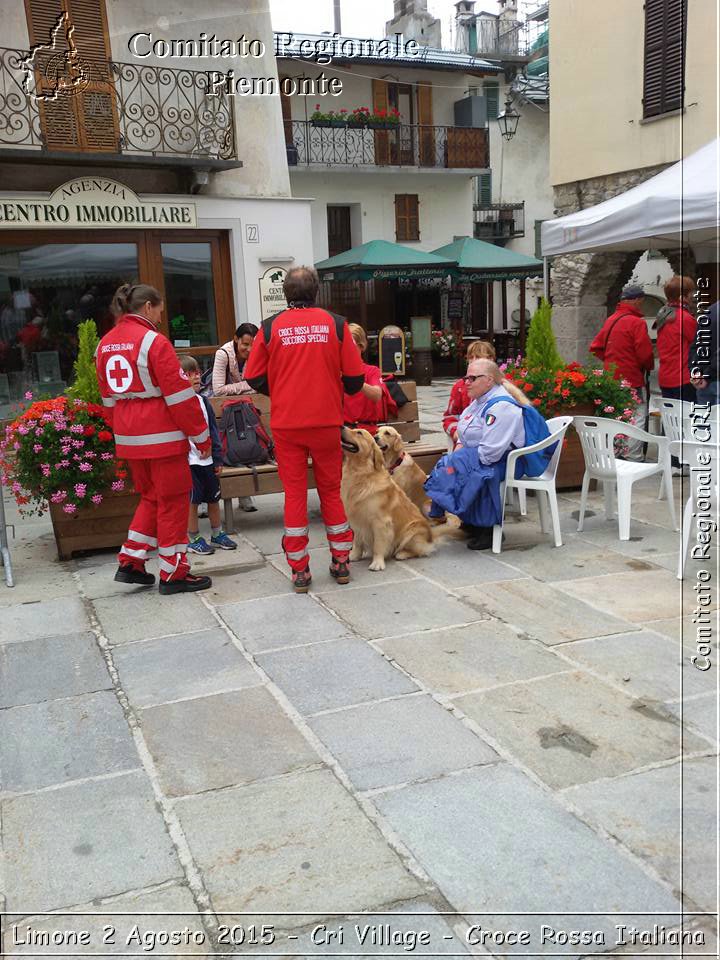 Limone 2 Agosto 2015 - Cri Village - Croce Rossa Italiana- Comitato Regionale del Piemonte