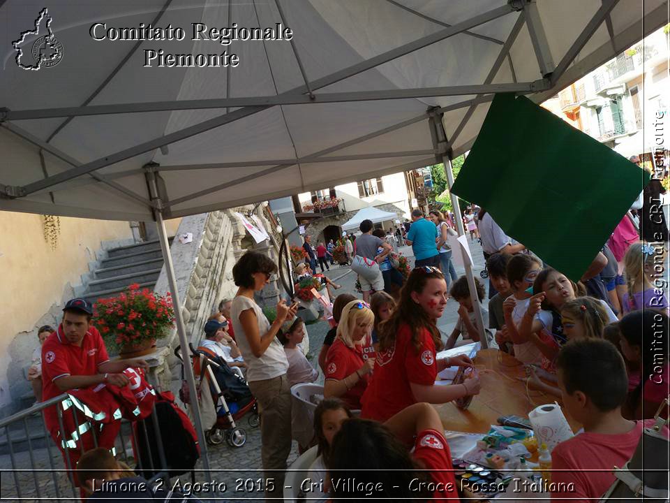 Limone 2 Agosto 2015 - Cri Village - Croce Rossa Italiana- Comitato Regionale del Piemonte