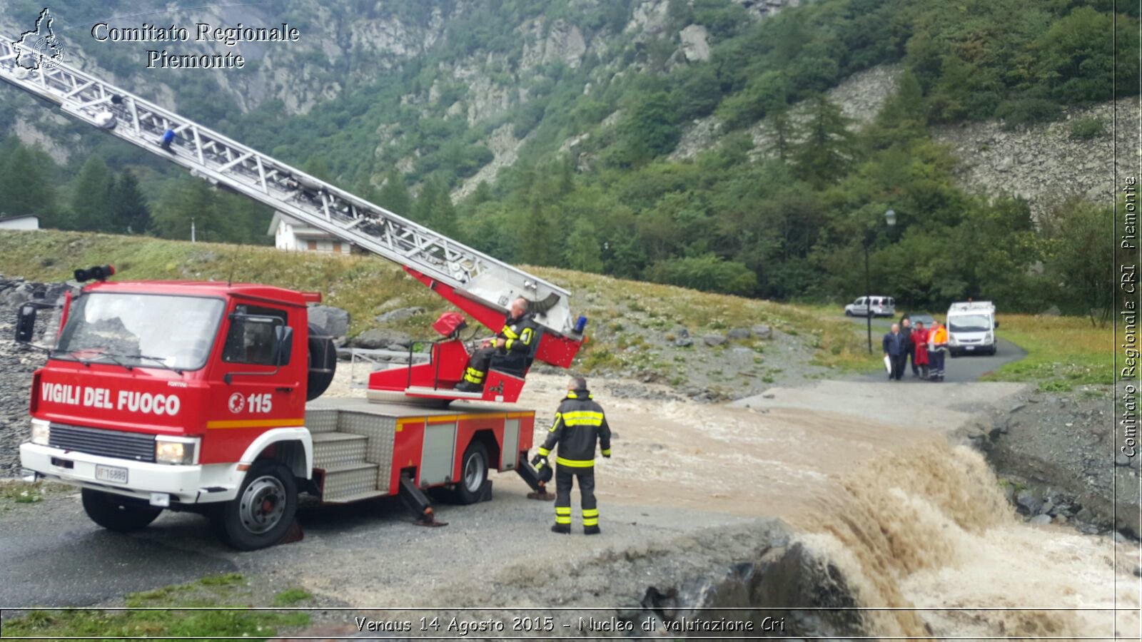 Venaus 14 Agosto 2015 - Nucleo di valutazione Cri - Croce Rossa Italiana - Comitato Regionale del Piemonte