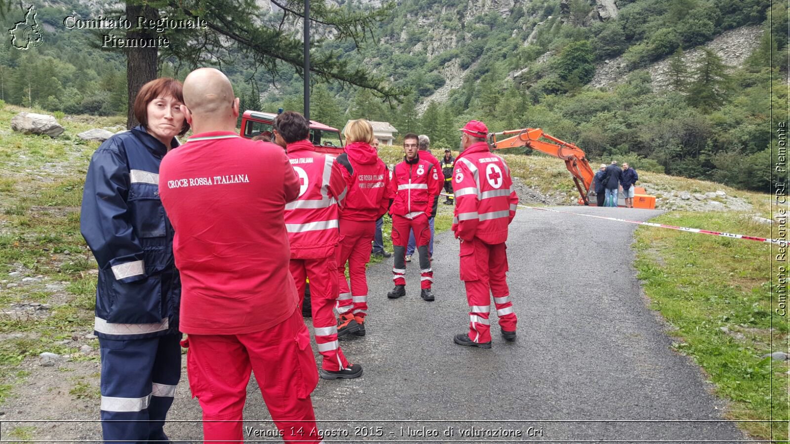 Venaus 14 Agosto 2015 - Nucleo di valutazione Cri - Croce Rossa Italiana - Comitato Regionale del Piemonte