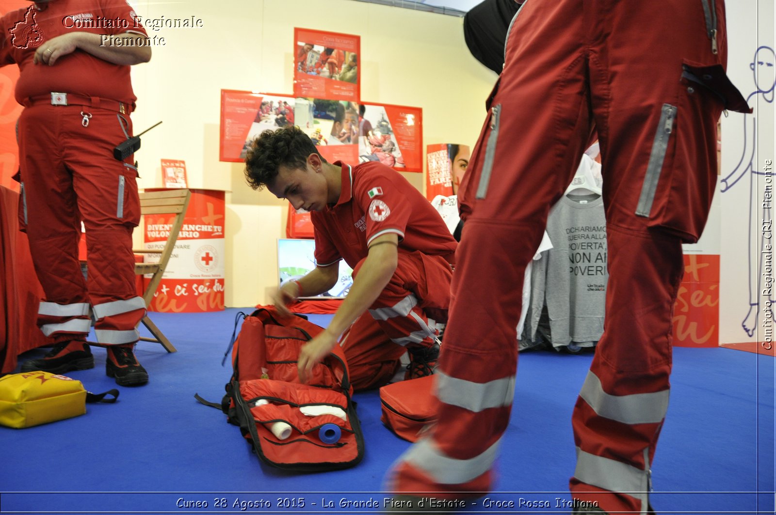 Cuneo 28 Agosto 2015 - La Grande Fiera d'Estate - Croce Rossa Italiana- Comitato Regionale del Piemonte