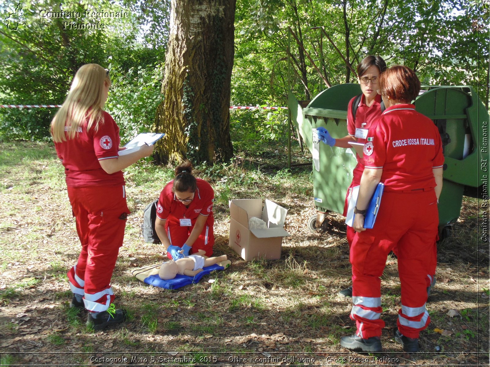 Castagnole M.to 5 Settembre 2015 - Oltre i confini dell'uomo - Croce Rossa Italiana- Comitato Regionale del Piemonte