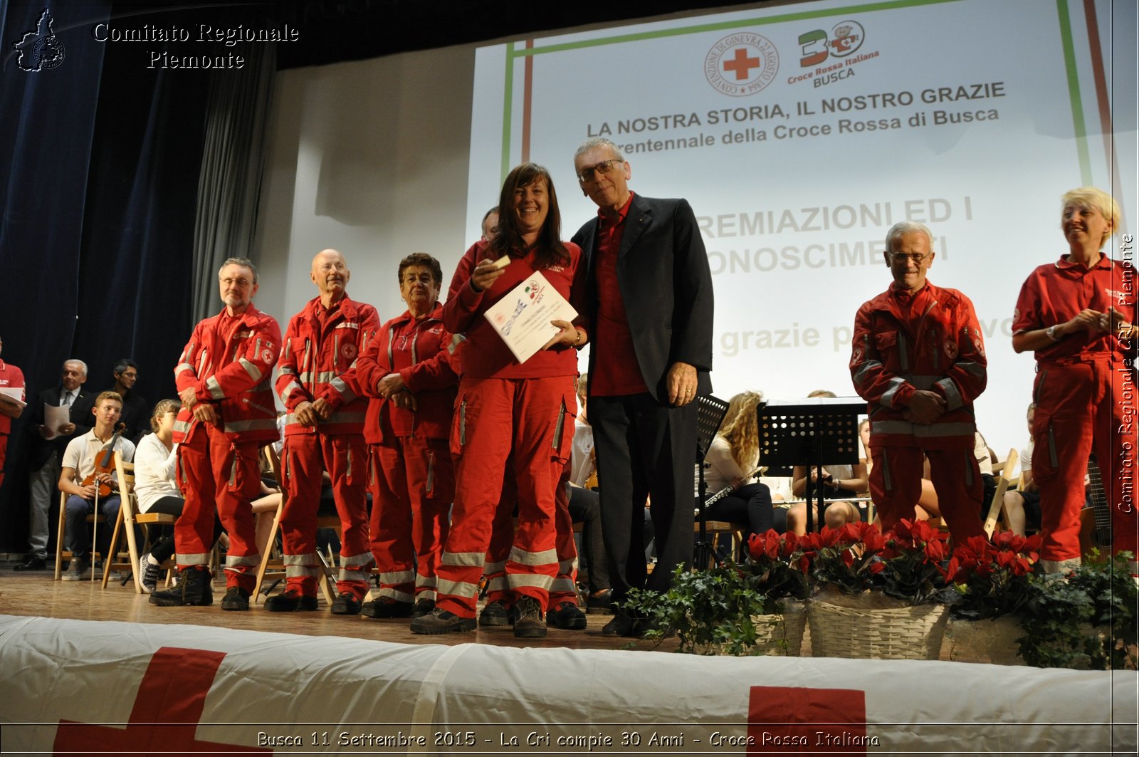 Busca 11 Settembre 2015 - La Cri compie 30 Anni - Croce Rossa Italiana- Comitato Regionale del Piemonte