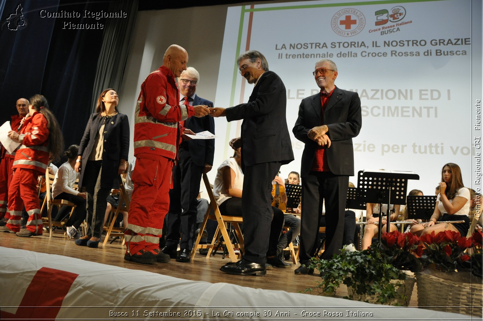 Busca 11 Settembre 2015 - La Cri compie 30 Anni - Croce Rossa Italiana- Comitato Regionale del Piemonte