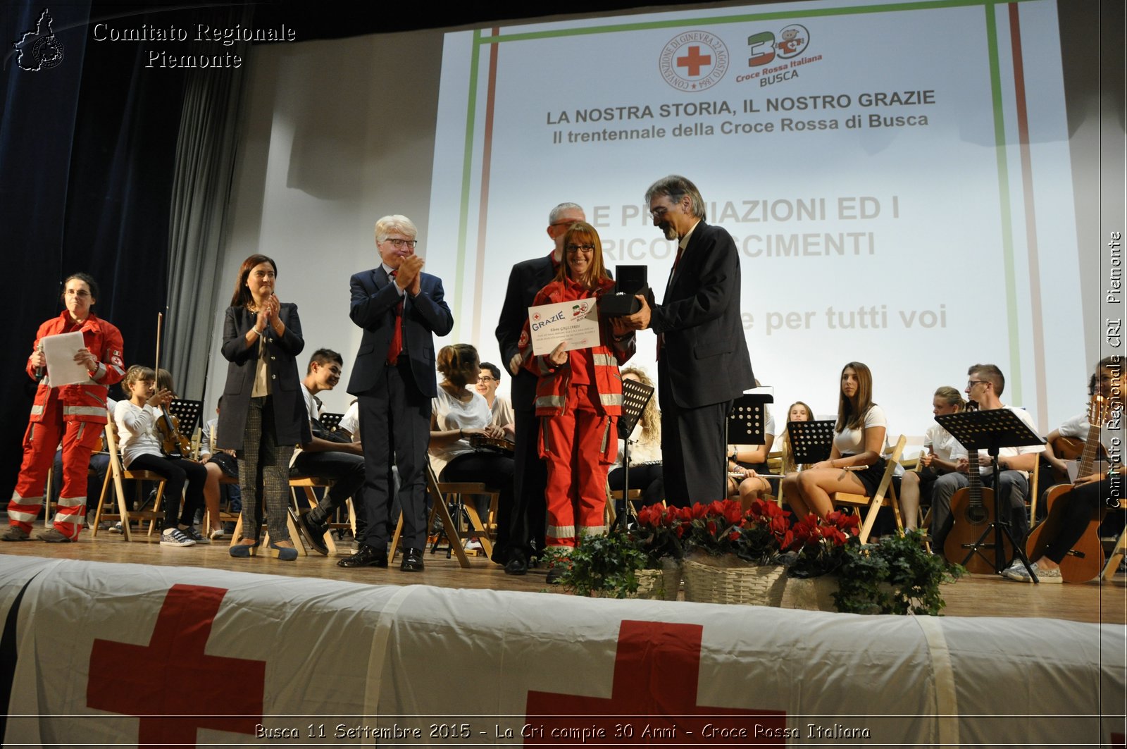 Busca 11 Settembre 2015 - La Cri compie 30 Anni - Croce Rossa Italiana- Comitato Regionale del Piemonte