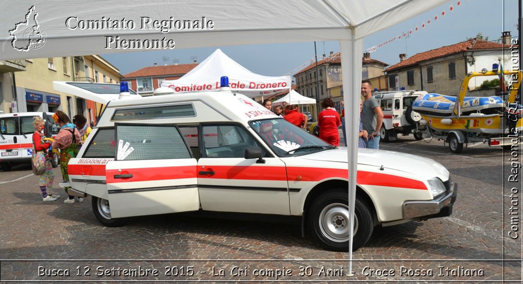 Busca 12 Settembre 2015 - La Cri compie 30 Anni - Croce Rossa Italiana- Comitato Regionale del Piemonte