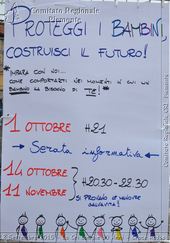 Busca 12 Settembre 2015 - La Cri compie 30 Anni - Croce Rossa Italiana- Comitato Regionale del Piemonte