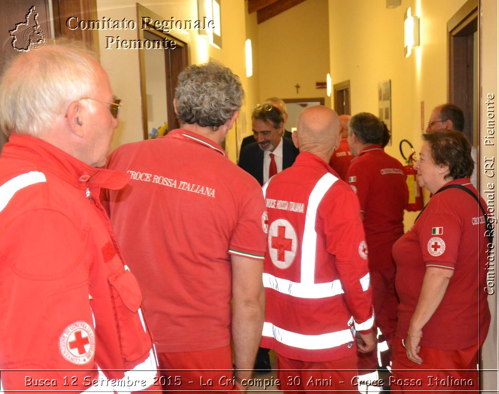 Busca 12 Settembre 2015 - La Cri compie 30 Anni - Croce Rossa Italiana- Comitato Regionale del Piemonte