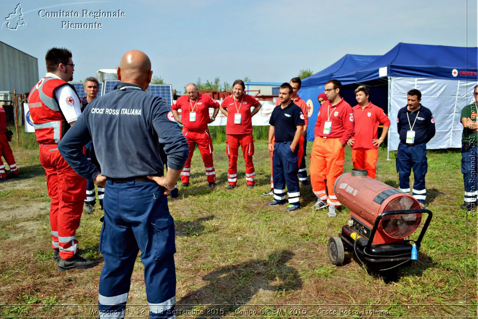 Mappano 11, 12 e13 Settembre 2015 - Campo OP.EM. 2015 - Croce Rossa Italiana- Comitato Regionale del Piemonte