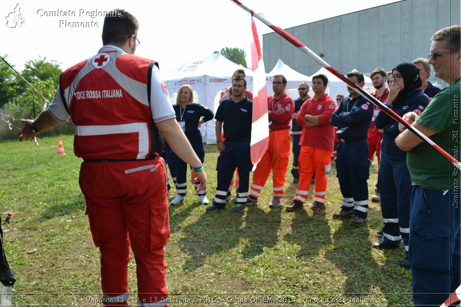 Mappano 11, 12 e13 Settembre 2015 - Campo OP.EM. 2015 - Croce Rossa Italiana- Comitato Regionale del Piemonte