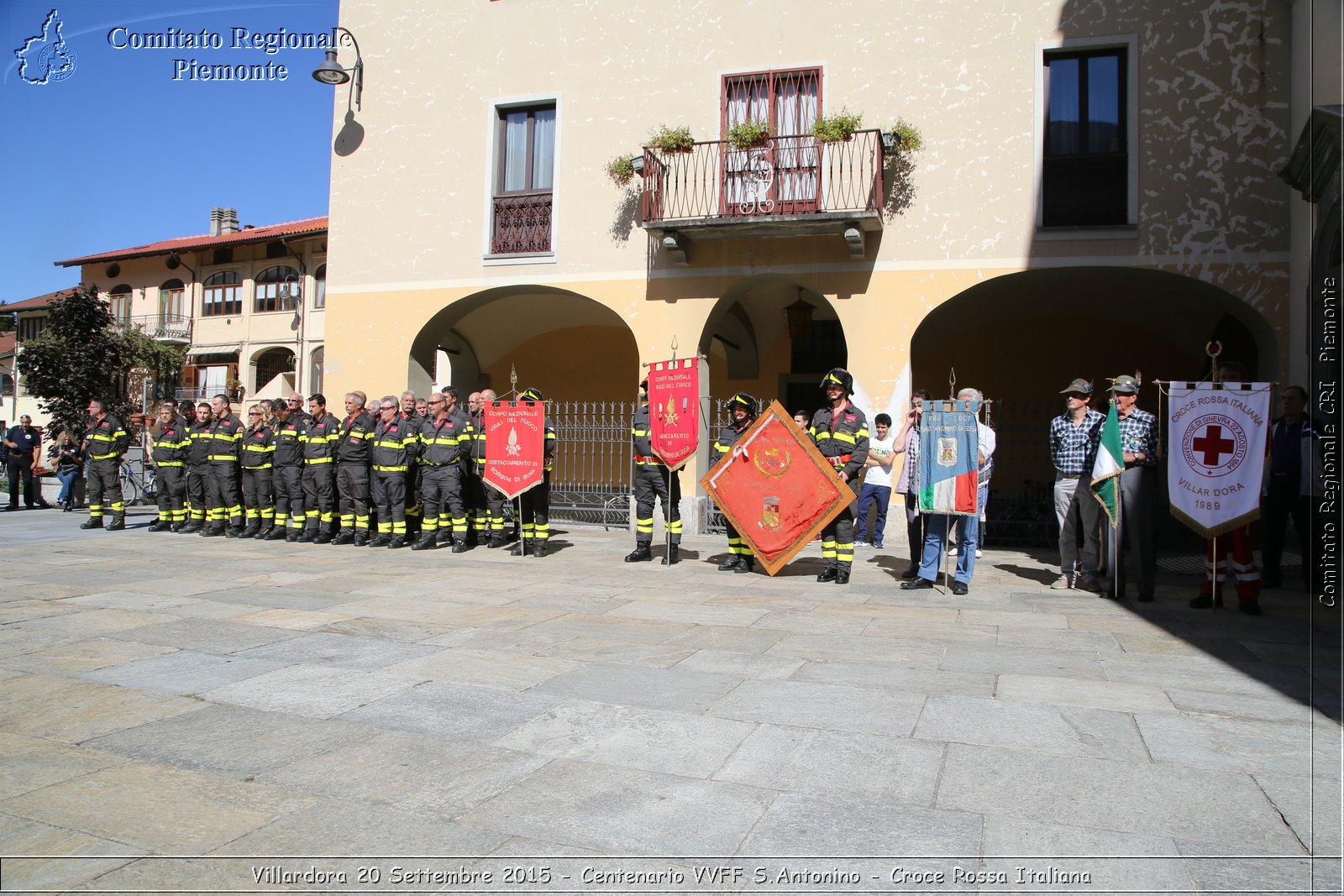 Villardora 20 Settembre 2015 - Centenario VVFF S.Antonino - Croce Rossa Italiana- Comitato Regionale del Piemonte