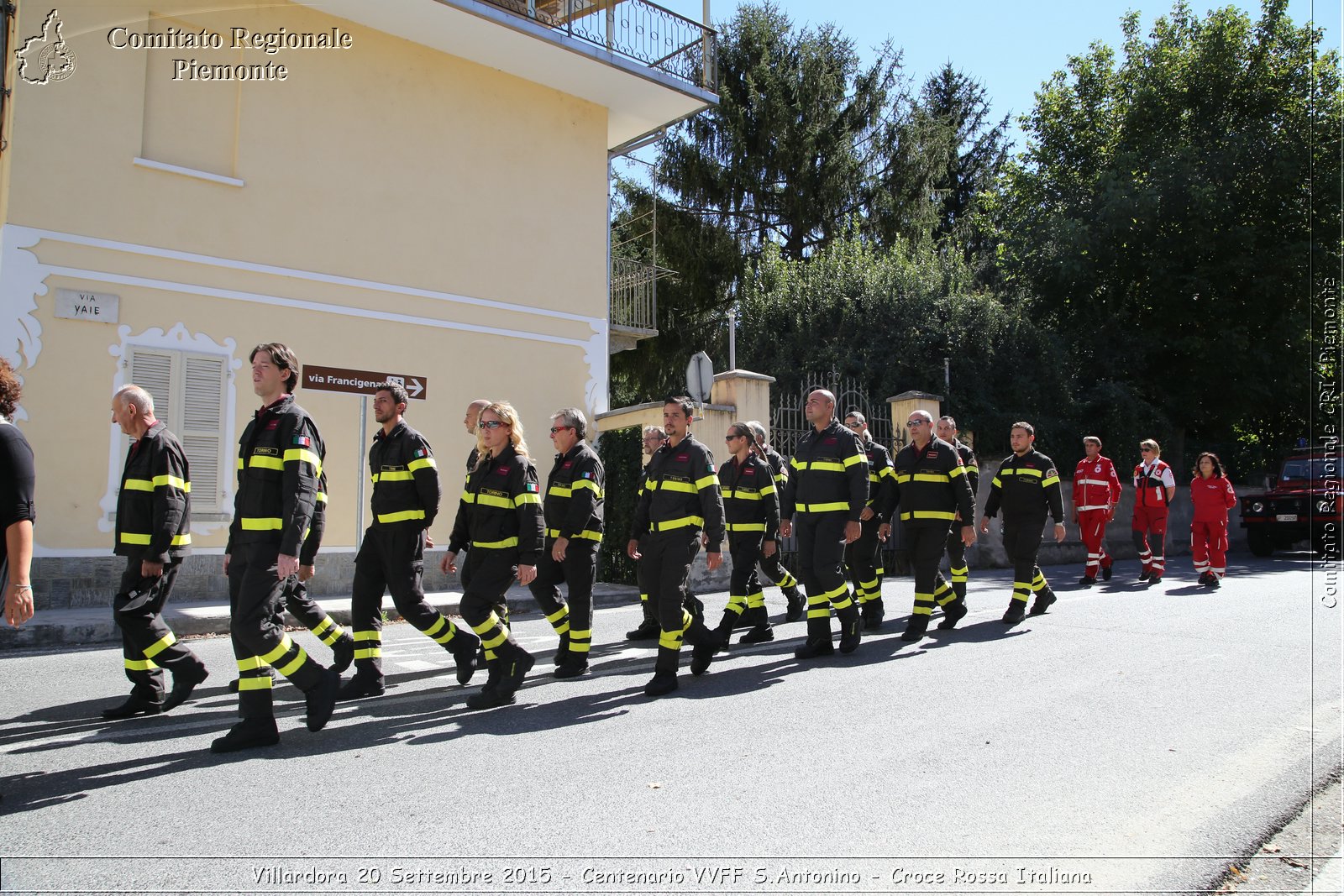 Villardora 20 Settembre 2015 - Centenario VVFF S.Antonino - Croce Rossa Italiana- Comitato Regionale del Piemonte