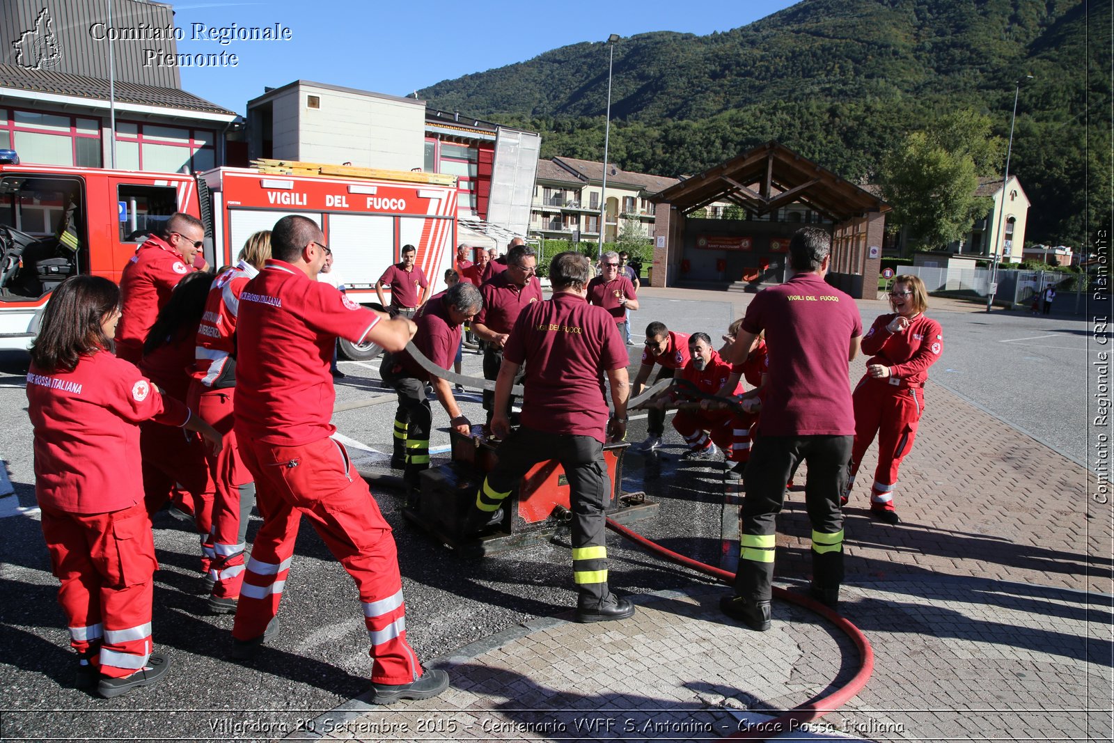 Villardora 20 Settembre 2015 - Centenario VVFF S.Antonino - Croce Rossa Italiana- Comitato Regionale del Piemonte