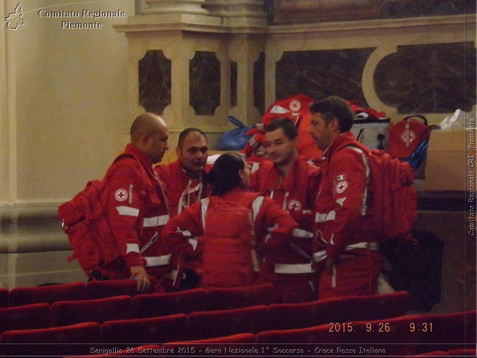 Senigallia 26 Settembre 2015 - Gara Nazionale 1 Soccorso - Croce Rossa Italiana- Comitato Regionale del Piemonte