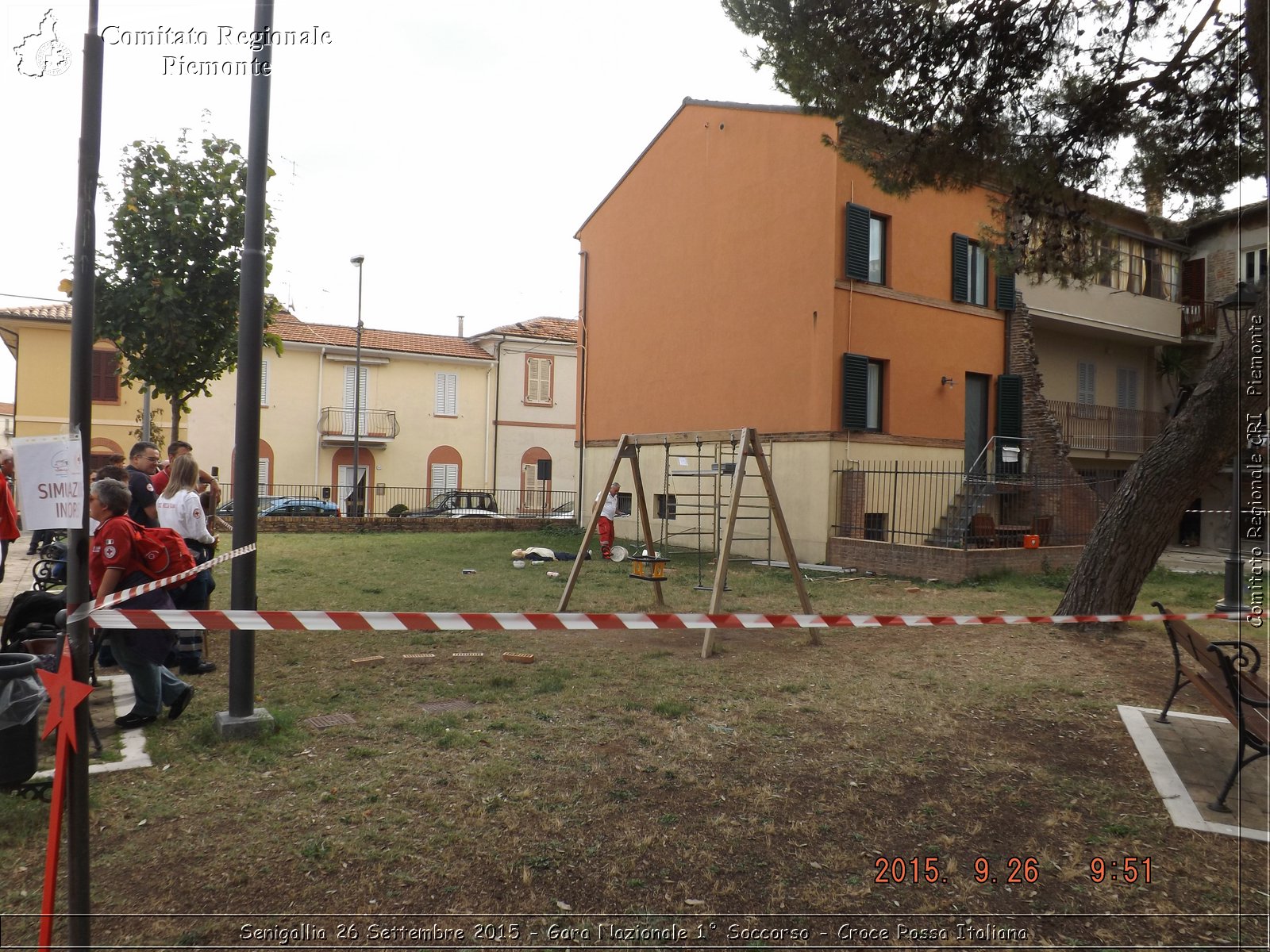 Senigallia 26 Settembre 2015 - Gara Nazionale 1 Soccorso - Croce Rossa Italiana- Comitato Regionale del Piemonte