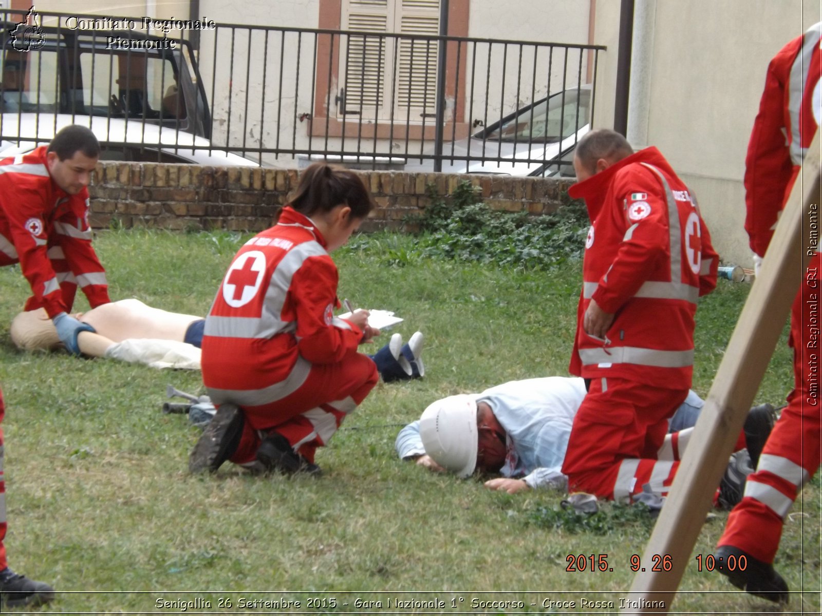 Senigallia 26 Settembre 2015 - Gara Nazionale 1 Soccorso - Croce Rossa Italiana- Comitato Regionale del Piemonte