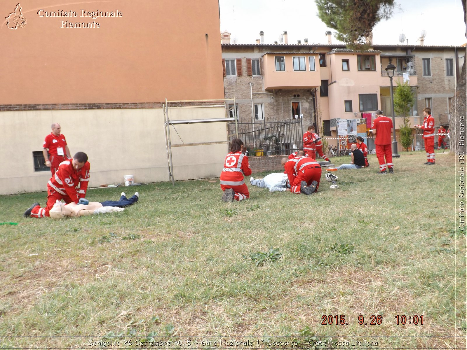 Senigallia 26 Settembre 2015 - Gara Nazionale 1 Soccorso - Croce Rossa Italiana- Comitato Regionale del Piemonte