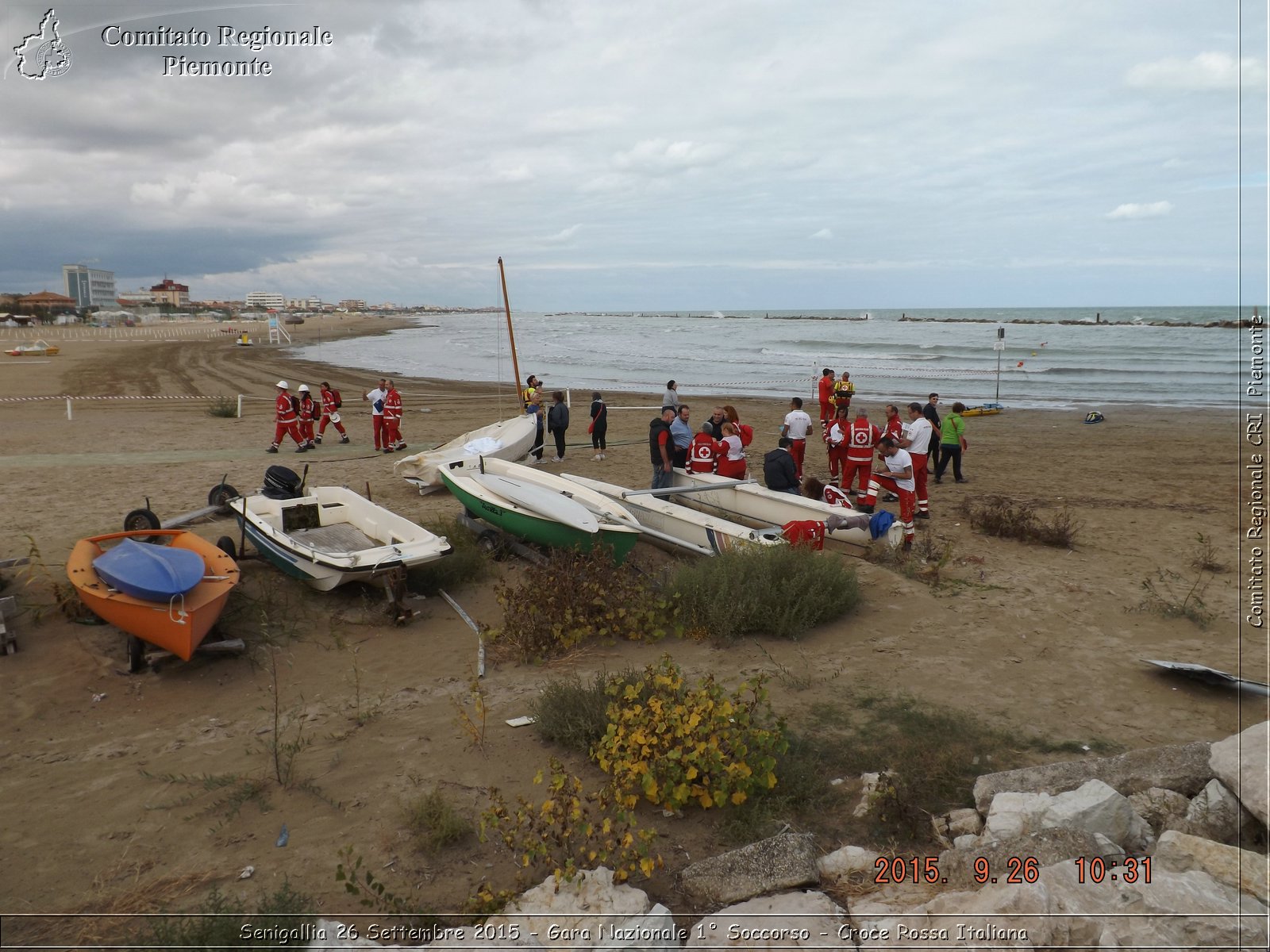 Senigallia 26 Settembre 2015 - Gara Nazionale 1 Soccorso - Croce Rossa Italiana- Comitato Regionale del Piemonte