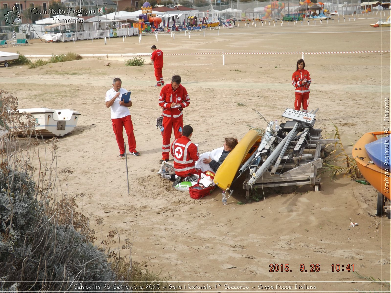 Senigallia 26 Settembre 2015 - Gara Nazionale 1 Soccorso - Croce Rossa Italiana- Comitato Regionale del Piemonte