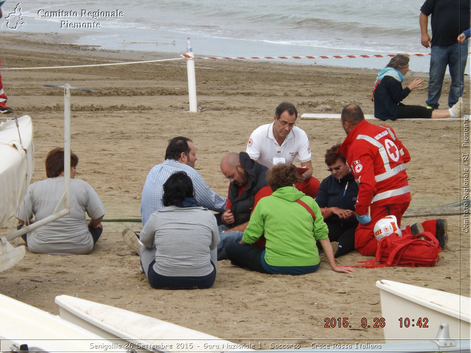 Senigallia 26 Settembre 2015 - Gara Nazionale 1 Soccorso - Croce Rossa Italiana- Comitato Regionale del Piemonte