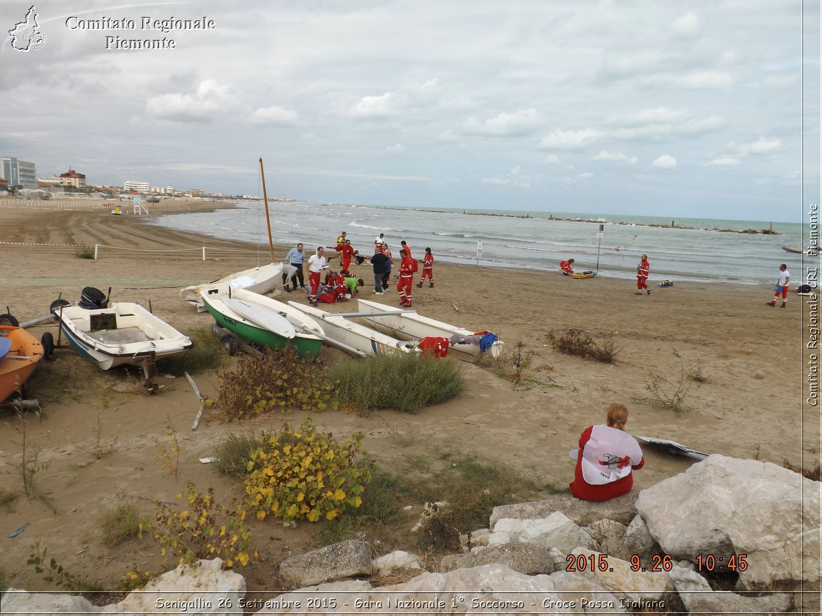 Senigallia 26 Settembre 2015 - Gara Nazionale 1 Soccorso - Croce Rossa Italiana- Comitato Regionale del Piemonte