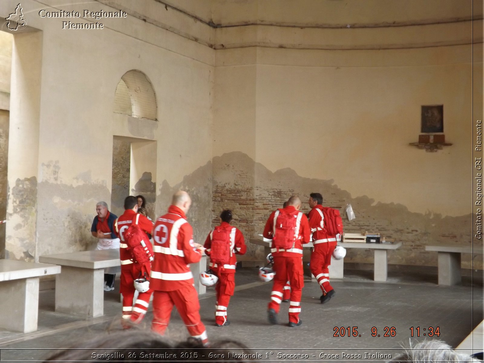 Senigallia 26 Settembre 2015 - Gara Nazionale 1 Soccorso - Croce Rossa Italiana- Comitato Regionale del Piemonte