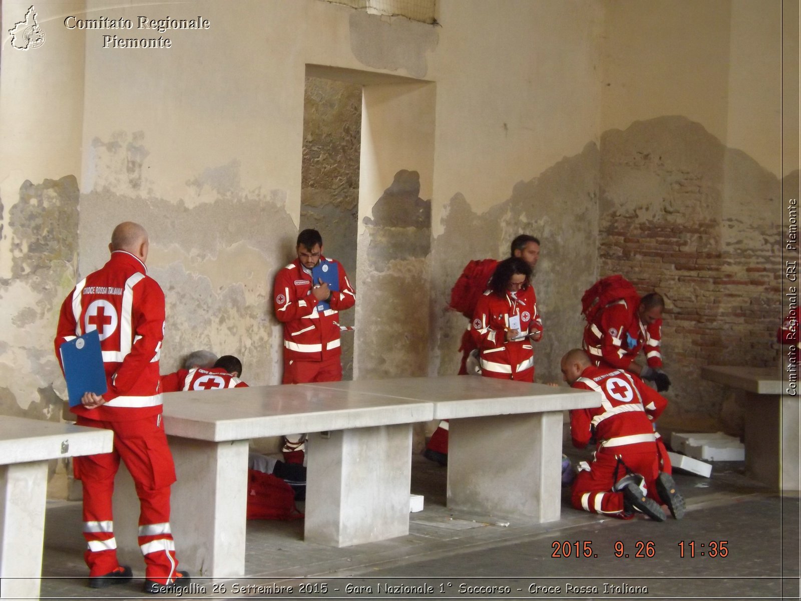 Senigallia 26 Settembre 2015 - Gara Nazionale 1 Soccorso - Croce Rossa Italiana- Comitato Regionale del Piemonte