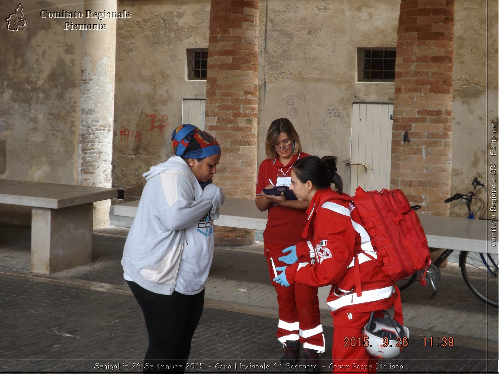 Senigallia 26 Settembre 2015 - Gara Nazionale 1 Soccorso - Croce Rossa Italiana- Comitato Regionale del Piemonte