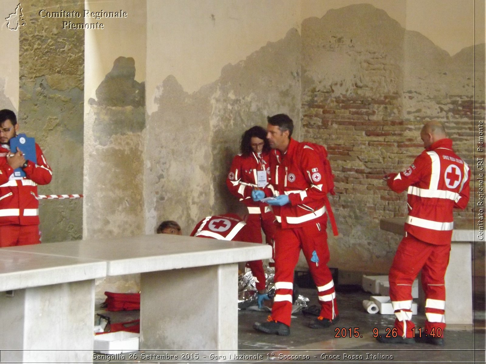 Senigallia 26 Settembre 2015 - Gara Nazionale 1 Soccorso - Croce Rossa Italiana- Comitato Regionale del Piemonte