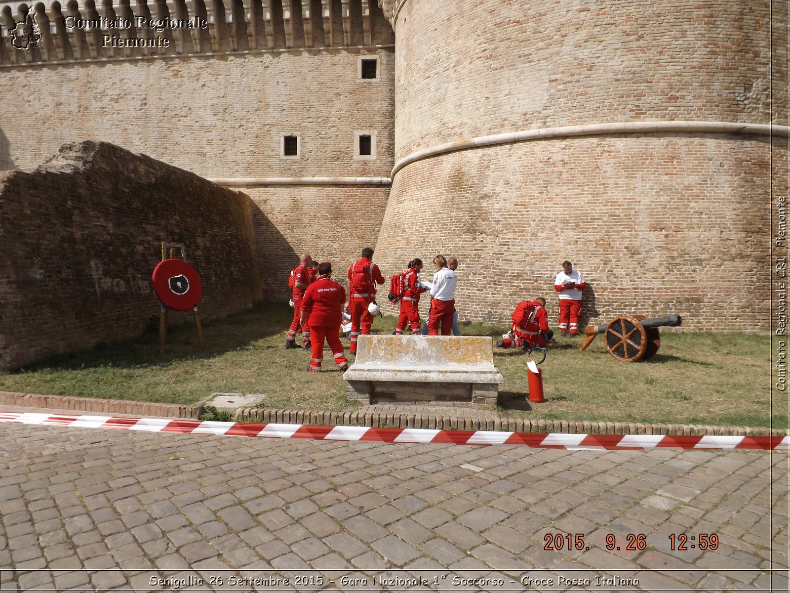 Senigallia 26 Settembre 2015 - Gara Nazionale 1 Soccorso - Croce Rossa Italiana- Comitato Regionale del Piemonte