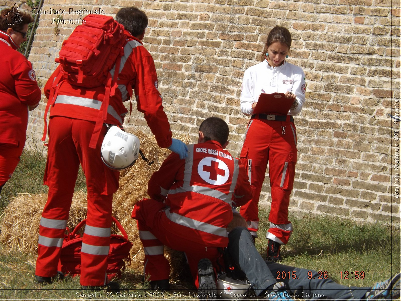 Senigallia 26 Settembre 2015 - Gara Nazionale 1 Soccorso - Croce Rossa Italiana- Comitato Regionale del Piemonte