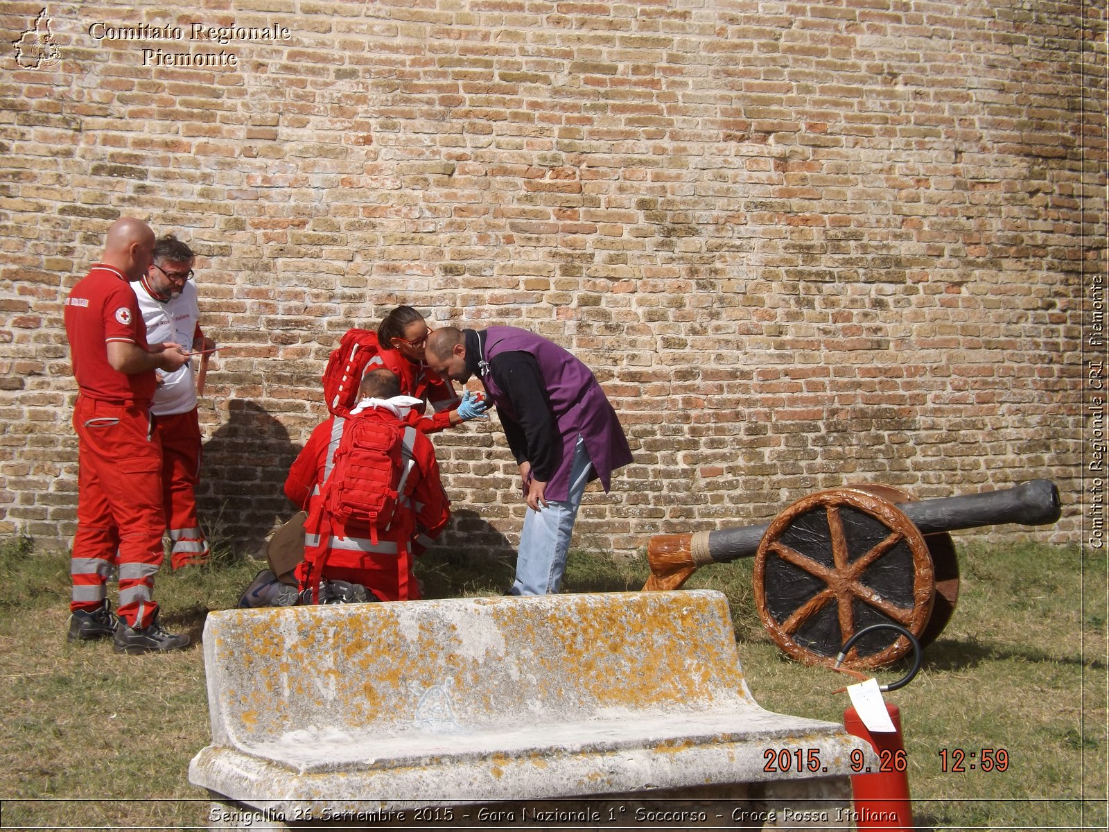 Senigallia 26 Settembre 2015 - Gara Nazionale 1 Soccorso - Croce Rossa Italiana- Comitato Regionale del Piemonte