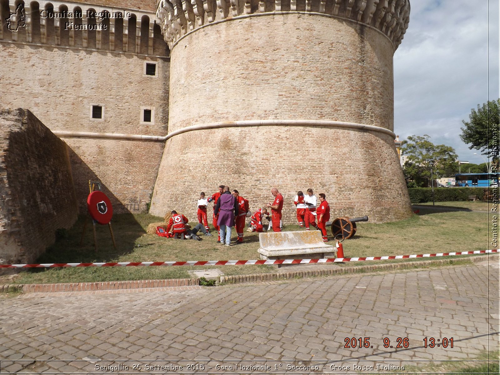 Senigallia 26 Settembre 2015 - Gara Nazionale 1 Soccorso - Croce Rossa Italiana- Comitato Regionale del Piemonte